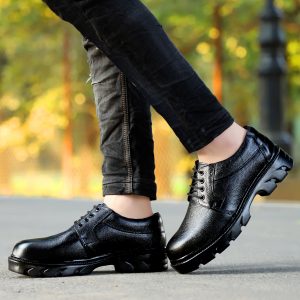 Genuine Leather Safety Shoes