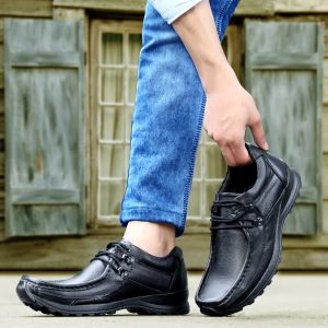 Genuine Leather Formal Black Shoes