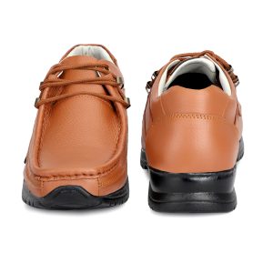 Genuine Leather Formal Shoes (Tan)